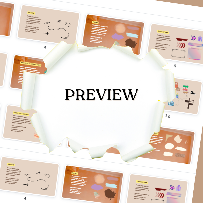 Highlight image for Contekan 100+ Keywords Elemen Canva untuk Social Media Content