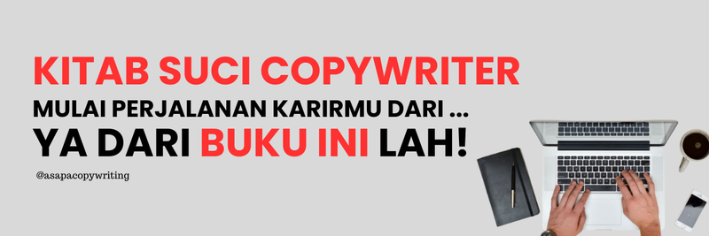 Highlight image for KITAB SUCI COPYWRITER DIJAMIN KARIR SUKSES