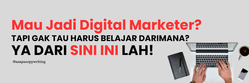 Highlight image for FREE !! DIGITAL MARKETING BEGINNER LIST BIAR CEPET KETERIMA KERJA