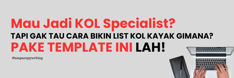 Highlight image 1 for FREE!! KOL CHEATSHEET BUAT KAMU KOL SPECIALIST