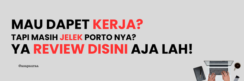 Highlight image for REVIEW PORTOFOLIO LENGKAP AUTO LOLOS DIPANGGIL INTERVIEW