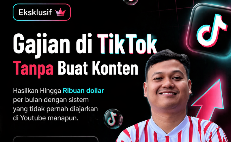 Course: Gajian di TikTok Tanpa Ngonten (3) cover image