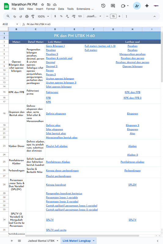 Image 1 for Tampilan Bantai PK dan PM H-60