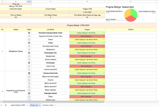 image for Materi Belajar + Study Log SNBT 2025+Akses Discord  button