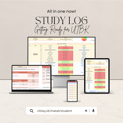 image for Materi Belajar + Study Log SNBT 2026 button