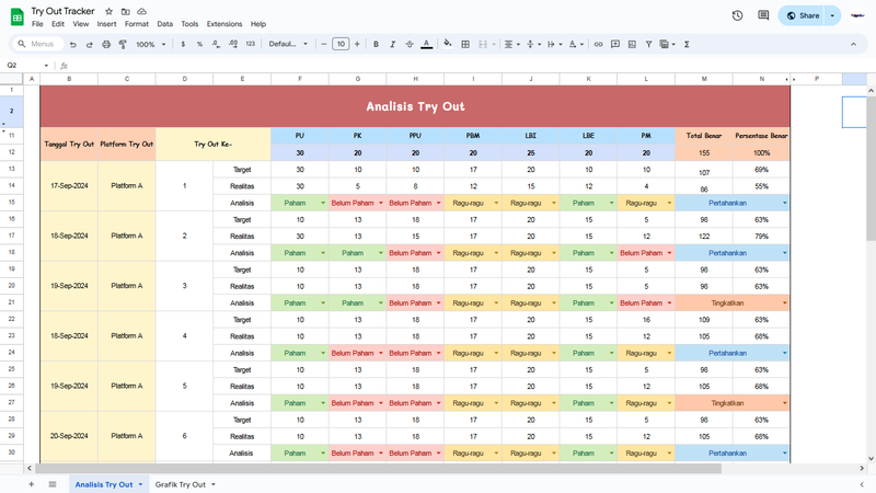 Highlight image for Try Out Tracker