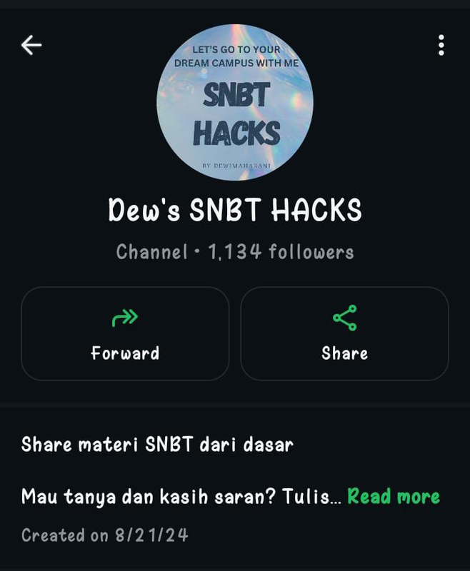 Highlight image for Channel Belajar Materi SNBT dari Dasar