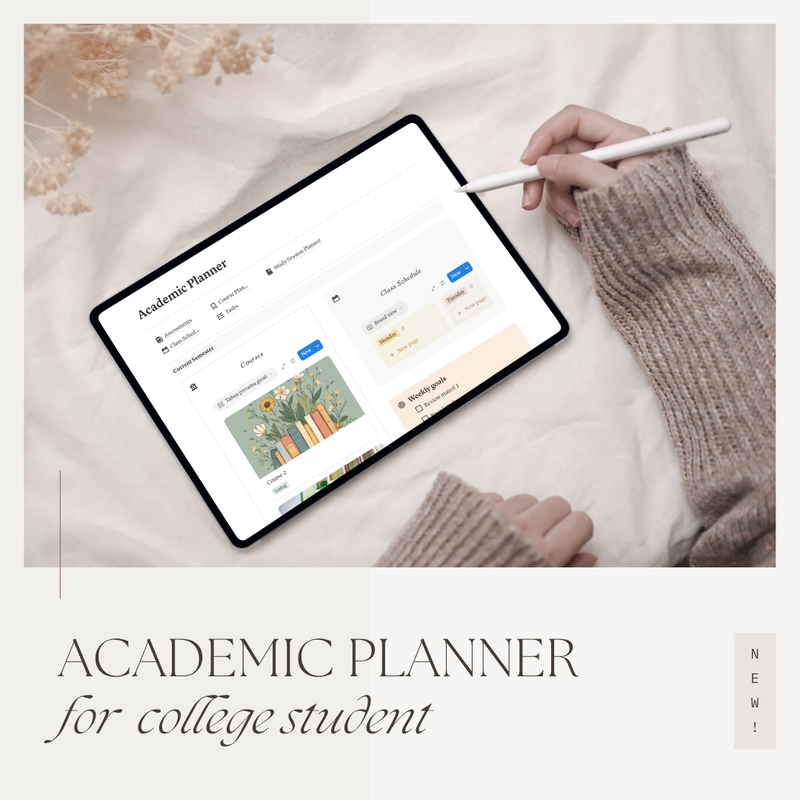 Highlight image 1 for Academic Planner: Assessments tracker, class schedule, course planner, tasks planner and study session planner