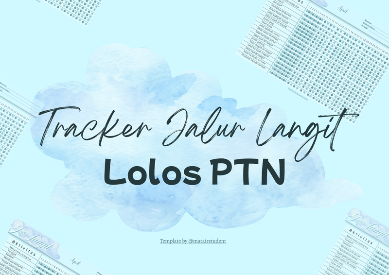 Highlight image for GRATIS! TRACKER JALUR LANGIT LOLOS PTN + KEUTAMAAN AMALANNYA