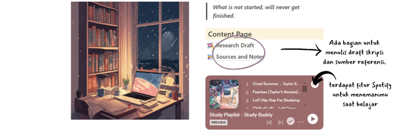 Highlight image for THESIS PLANNER [SKRIPSI PLANNER] 