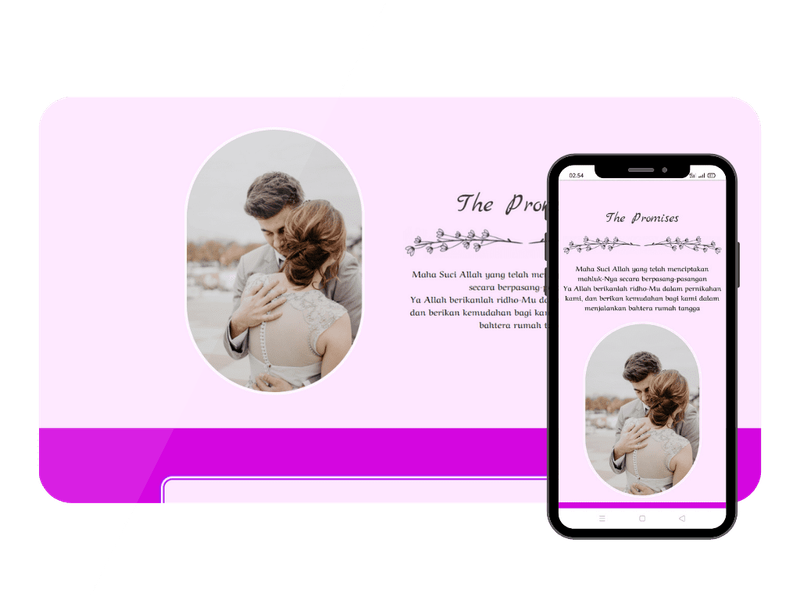 Highlight image for FREE WEDDING INVITATION TEMPLATE (WEB & Video PPT)