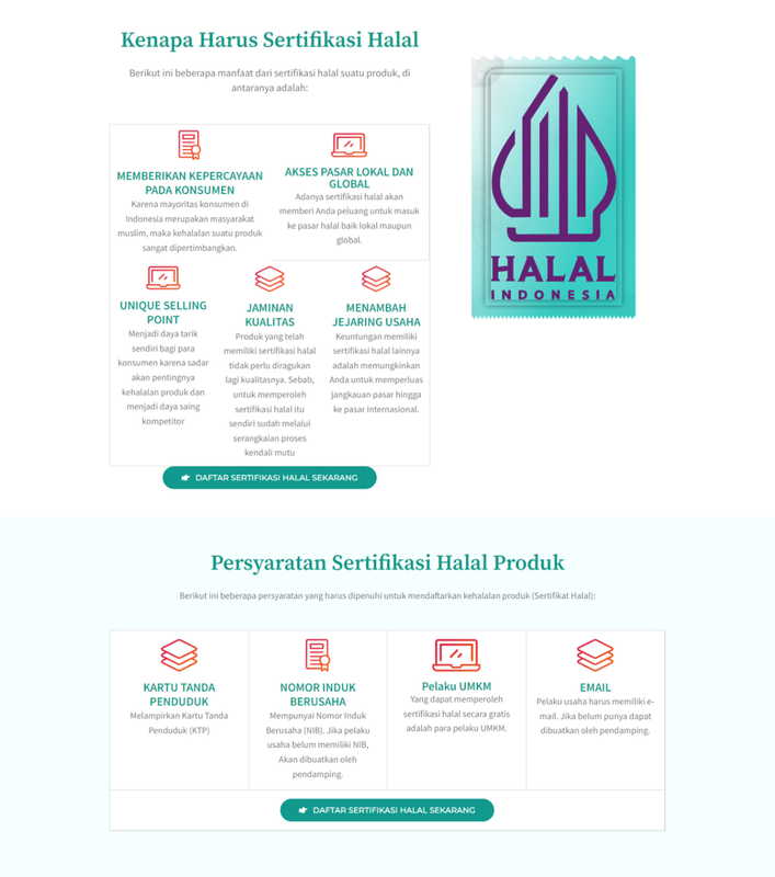 Highlight image for Sertifikasi Halal Produk Makanan & Minuman GRATISSS..!!!