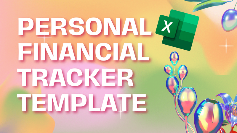 Highlight image for Personal Financial Tracker Template in Ms. Excel