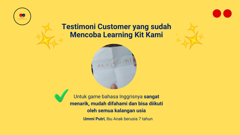 Image 1 for Masih Ragu? Ini Testimoni Orang Tua Murid yang Sudah Mencoba Learning Kit Kami!