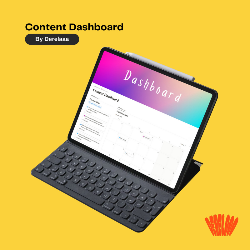 Highlight image for Notion - Content Dashboard Template