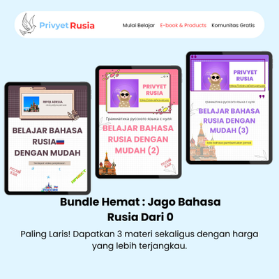 image for 🔥 Bundle Hemat : Jago Bahasa Rusia Dari Nol  button