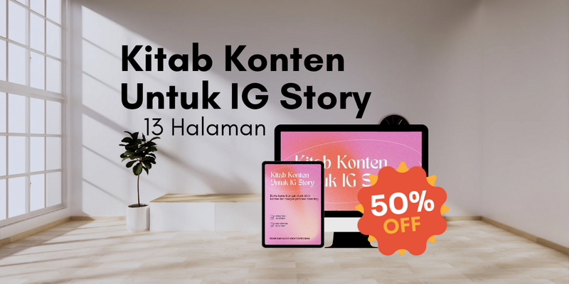 Highlight image for [E-Book] Kitab Konten Untuk IG Story