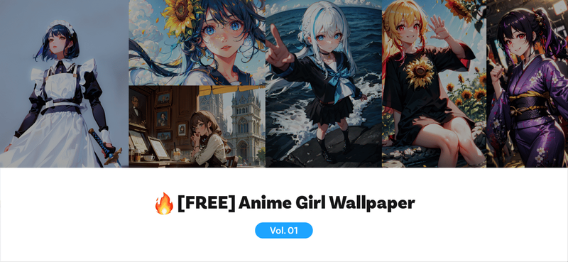 Highlight image 1 for Anime Girl Wallpaper Vol.01