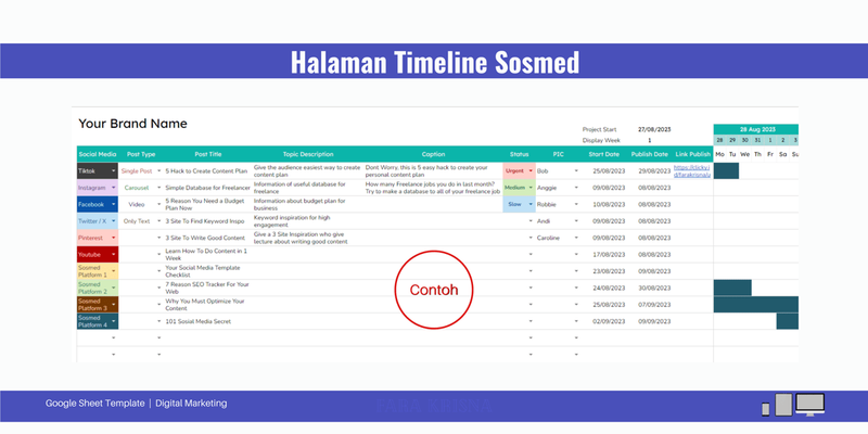 Highlight image for Social Media Content Tracker
