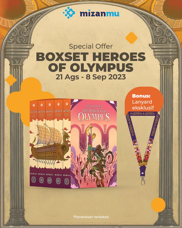 Highlight image for The Heroes Of Olympus HOO Novel Rick Riordan