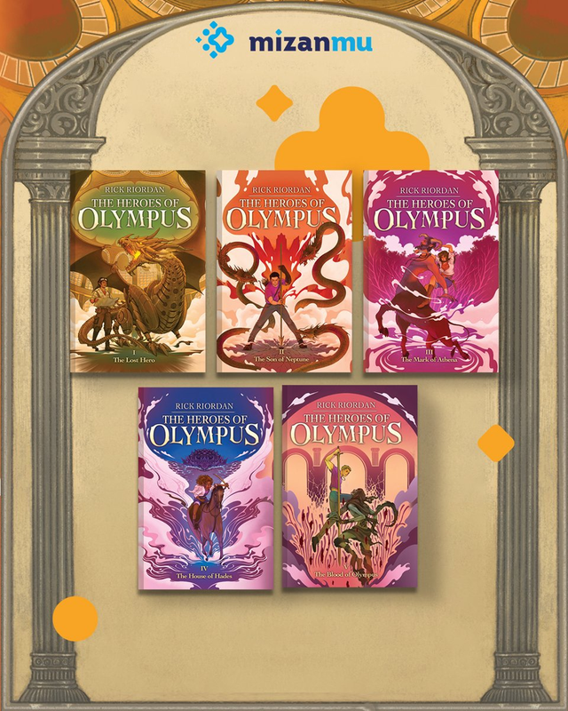 Highlight image for The Heroes Of Olympus HOO Novel Rick Riordan
