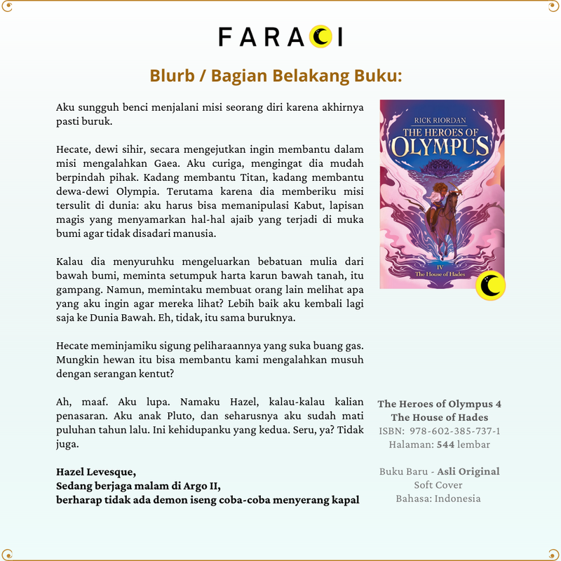 Highlight image for The Heroes Of Olympus HOO Novel Rick Riordan