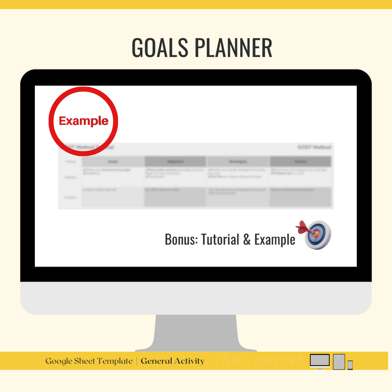 Highlight image 2 for Goals Planner