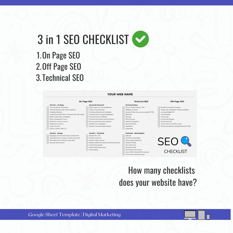 Highlight image for SEO Checklist