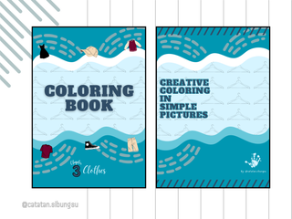 image for Printable Coloring Book Chapter 3 - Clothes (PDF) button
