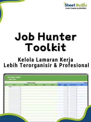 image for 💼 Job Hunter Toolkit - Template Tracker Lamaran Kerja, Free CV ATS button