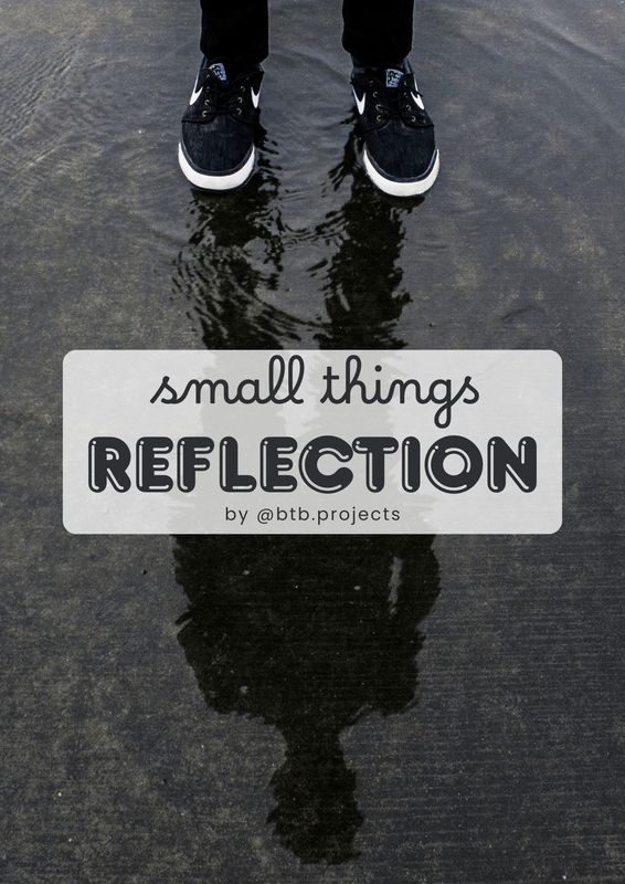 Highlight image for Small Things Reflection Card