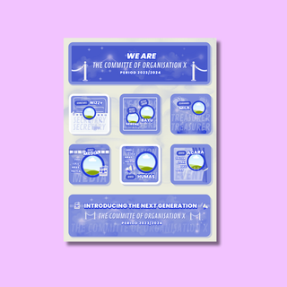 image for [Only 25K] Design IG Feed Organisasi (12 Post) Canva Template  button