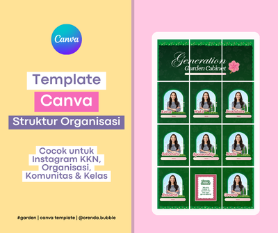 image for [Only 35K] Design IG Feed Organisasi | Template Canva | GARDEN button