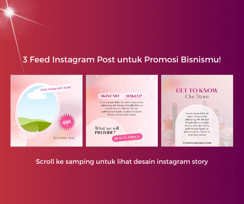 Highlight image for [FREE] Design Instagram Post & Story Business Promotion Canva Template 