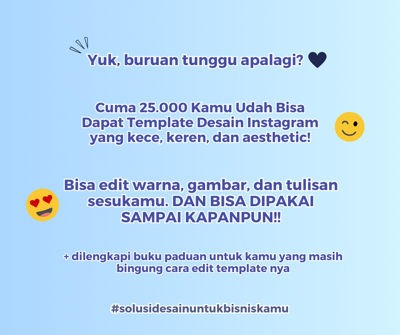 Highlight image 9 for Paket Template Desain IG Post dan Story Untuk Promosi Bisnis dan Usaha