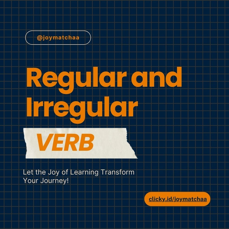 Highlight image for Regular and Irregular Verb