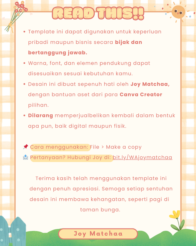 Highlight image for Sunny Garden's Template Pricelist