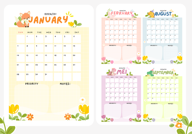 Highlight image for Cute Ultimate Planner 2024