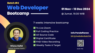 image for Web Developer Bootcamp Batch #4 button