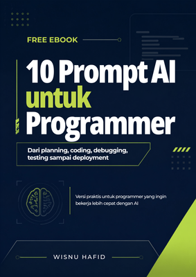 image for [FREE] Ebook 10 Prompt AI untuk Programmer button