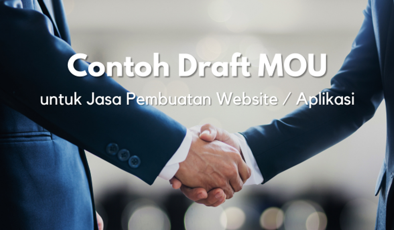 Highlight image for [FREE] Template MOU Jasa Pembuatan Website / Aplikasi Microsoft Word