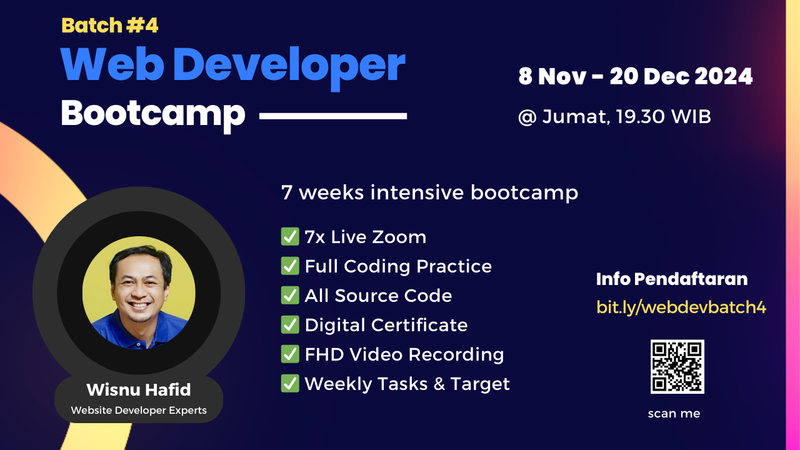 Bootcamp Web Developer Batch #4 | Clicky