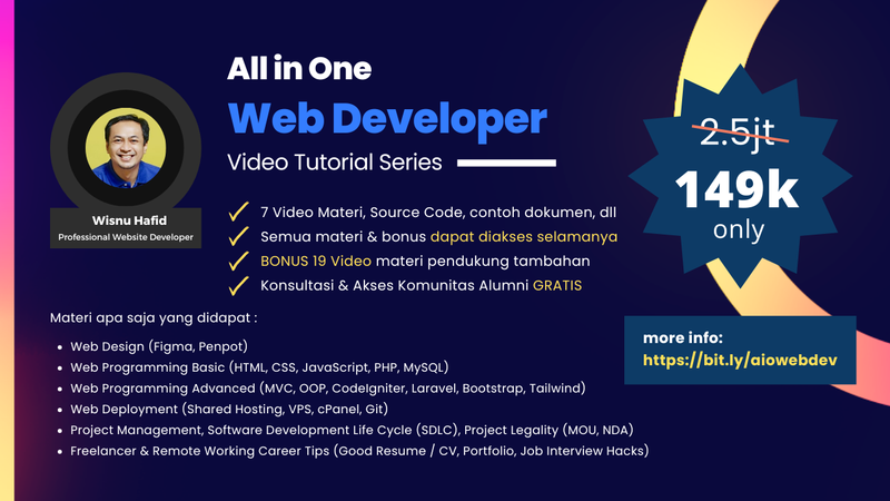 Highlight image for All in One Web Developer Video Tutorial Series