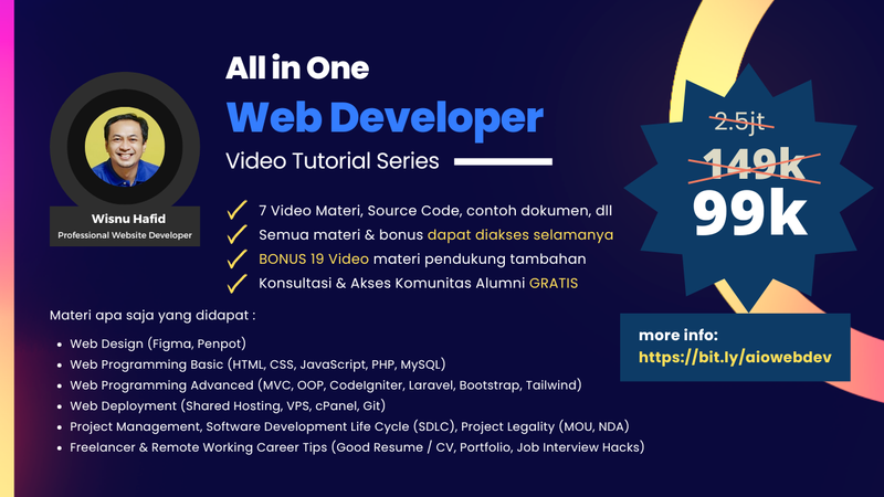 Highlight image for All in One Web Developer Video Tutorial Series