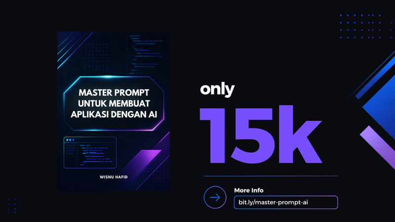 Highlight image for Ebook Master Prompt AI Untuk Membuat Aplikasi