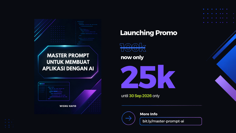Highlight image for Ebook Master Prompt AI Untuk Membuat Aplikasi