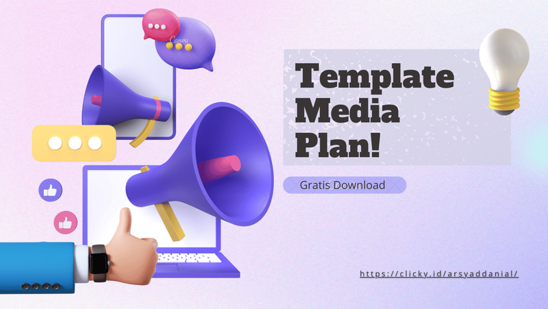 Highlight image for Template Media Plan Gratis