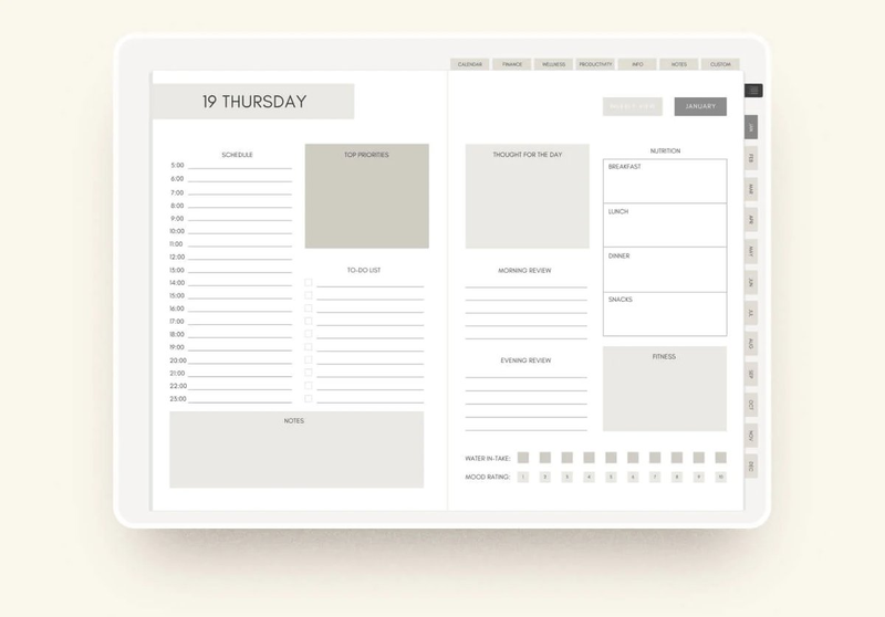 Highlight image for Digital planner kostum-Digital only