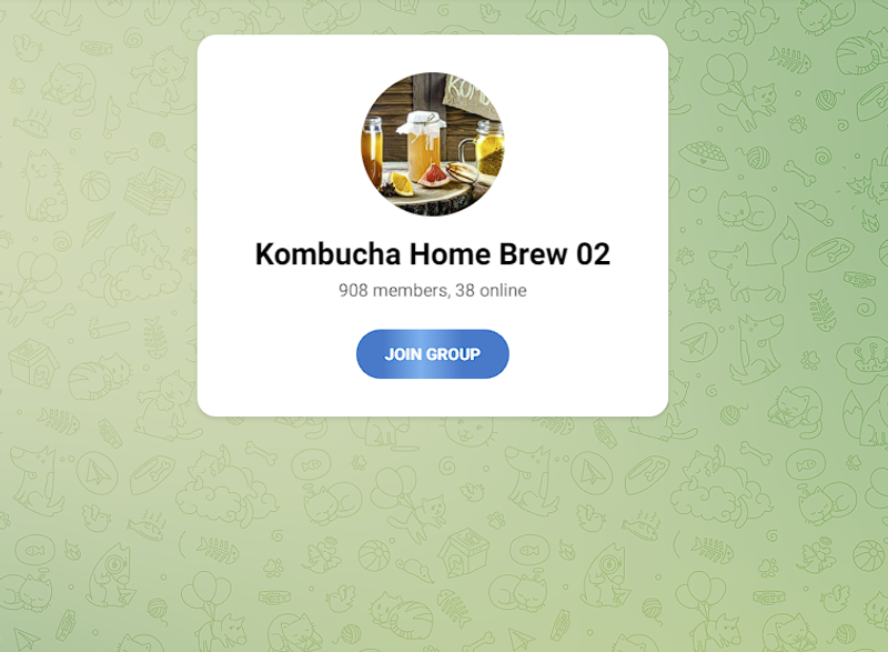 Highlight image for [FREE] Join Kombucha (Teh Fermentasi) Home Brewer Community