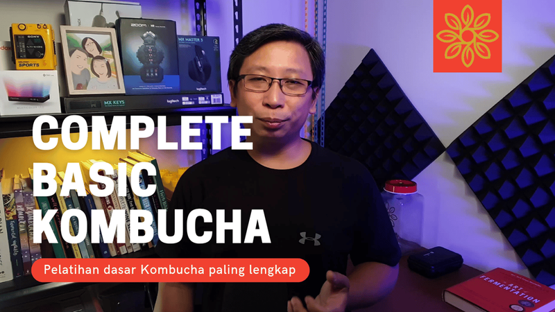Highlight image for Complete Basic Kombucha (Teh Fermentasi)